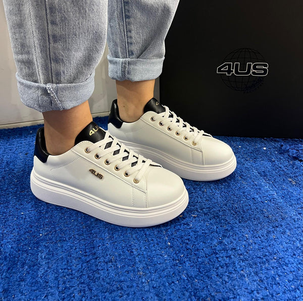Sneakers donna 4us by Cesare Paciotti white 4bx101