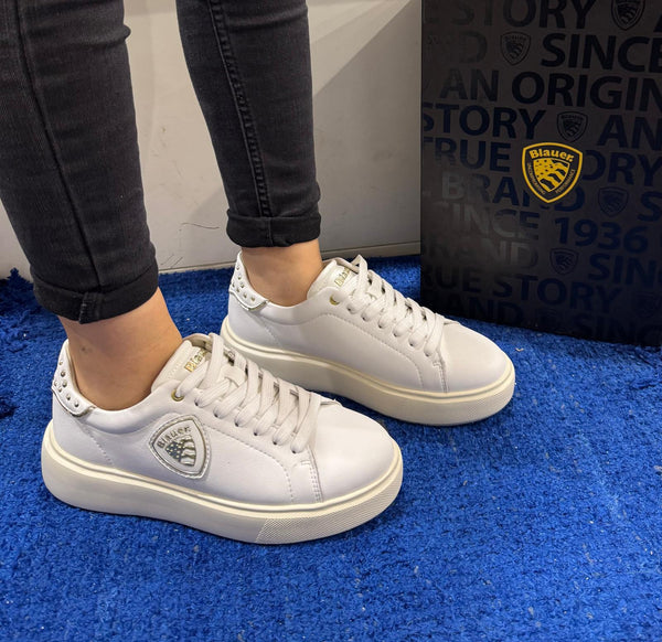 Sneakers donna blauer white f5venus01/stu