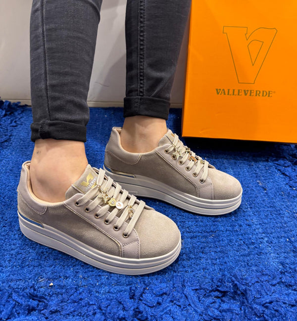 Sneakers donna valleverde sabbia 35480