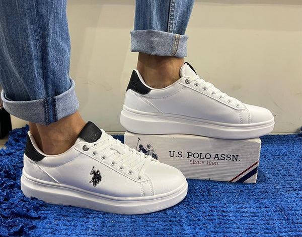 Sneakers uomo u.s. polo assn. white cody010a-whi
