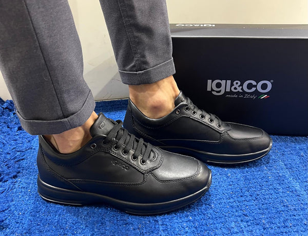 Sneakers uomo igi&co nero 8613700