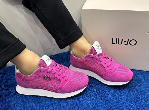 Sneakers donna liu jo pink vibe03