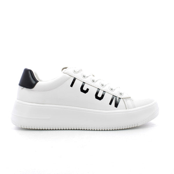 Sneakers donna icon white/black ic05207sd