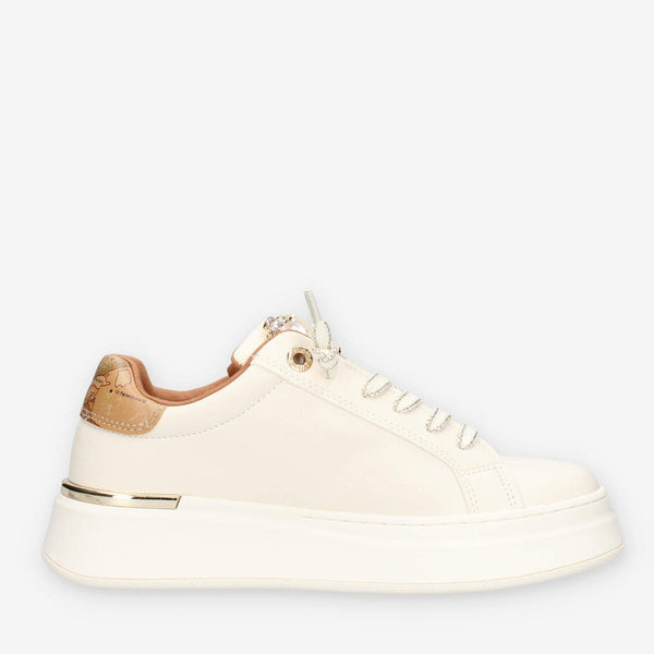 Sneakers donna platform alviero martini 1ᴬ classe off white/geo beige 2269 0289