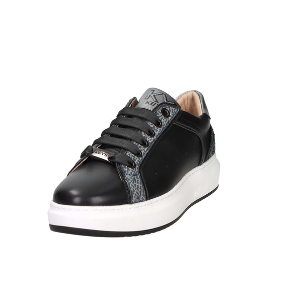 Sneakers donna keys black/piombo/canna di fucile k11201